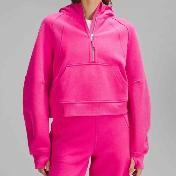 SONIC PINK LULULEMON SCUBA - Picture 1 of 2